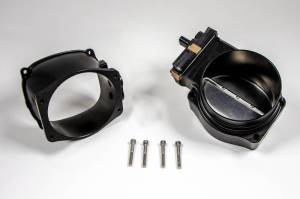 Nick Williams Electronic Drive-By-Wire LT 120mm Throttle Body - Black with Snout Adapter