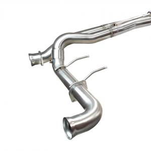 Kooks Headers - Ford F-150 Raptor 6.2L 2011-2014 Kooks Competition Only Dual Header Back Exhaust Rear Exit W/ Polished Tips 3" x 2-1/2" - Image 3