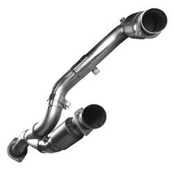 GM Trucks 1500 Series 6.2L 2009-2010 Kooks Long Tube Headers & Catted Y-Pipe Connection Kit 1-7/8" x 3"