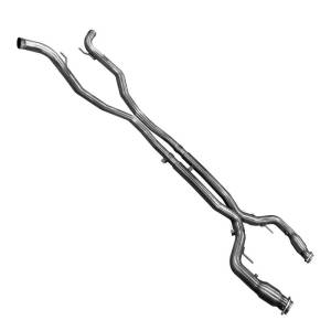 Camaro SS 2014-2017 Kooks Stainless Catted X-Pipe Connects To OEM Muffler 3" x 2-1/2"