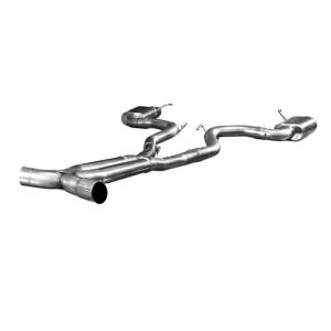 Kooks Headers - Mustang GT 2015-2017 Catted X-Pipe Connection Back Exhaust With Dual SS Tips - Image 3