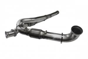 Kooks Headers Ford Raptor - Kooks Headers Ford Raptor Exhaust - Kooks Headers - Ford F-150 Raptor 6.2L 2010-2014 Kooks Catted Y-Pipe Connection Kit 3" x 3"