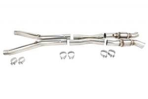 Chevrolet Corvette C6 2005-2008 Catted X-Pipe Connection Kit 3" x 2-1/2"