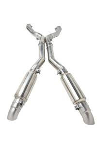 Mustang GT 5.0L 2005-2010 Stainless Steel Race Exhaust Kit Must Be Used With Kooks Automatic Transmission Headers 3" x 3"