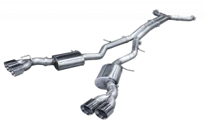 American Racing Headers - ARH Cadillac CTS-V 2016+ 3" x 3" Full Catback Exhaust With Stainless Steel Tips