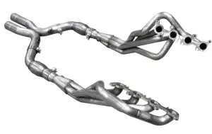 American Racing Headers Ford Mustang 6th Gen - ARH Ford Mustang 6th Gen Headers - American Racing Headers - ARH Ford Mustang 5.0L 2015-2017 1-3/4" x 3" Long Tube Headers With Catted X-Pipe Bottleneck Eliminator System