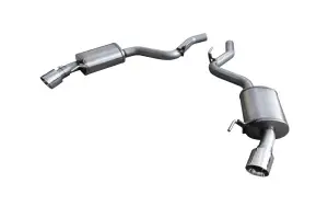 American Racing Headers Ford Mustang 6th Gen - ARH Ford Mustang 6th Gen Exhaust - American Racing Headers - ARH Ford Mustang S550 2015-2017 2-1/2" x 2-1/2" Axle-back With Dual Stainless Steel Tips