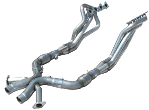 ARH Ford Mustang Boss 5.0L 2012-2013 1-7/8" x 3" Long Tube Headers With Catted Connection Pipes