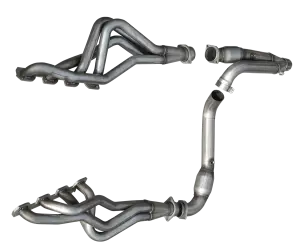 American Racing Headers Dodge Ram 1500 - ARH Dodge Ram 1500 Headers - American Racing Headers - ARH Dodge Ram 1500 2006-2008 1-3/4" x 3" Long Tube Headers & Catted Connection Pipes (Square-Port)