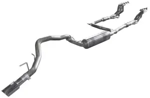 ARH Infiniti QX56 / QX80 2012+ 1-7/8" x 3" Long Tube Headers & Catted Y Pipes With Stainless Steel Tip