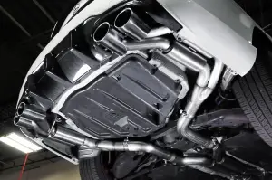 American Racing Headers - ARH Mercedes C63 2008-2015 Catback With Quad Stainless Steel Tips - Image 3
