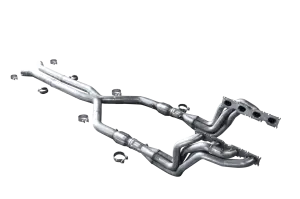ARH Mercedes E63 2010-2011 1-7/8" x 3" Long Tube Headers & Non Catted X-Pipe 