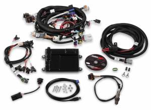 Holley - Holley HP EFI ECU and Harness Kit for LS2 LS3 LS7 58x with EV1 Connectors - Bosch O2 Sensor - Image 2