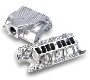 Holley Systemax Small Block Ford Intake Manifold - Polished