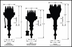 Accufab Racing - Holley EFI Low Profile Dual Sync Distributor For 351W SBF - Image 6