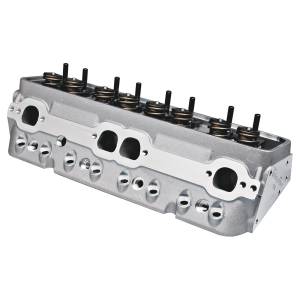 Trickflow Super 23 Cylinder Heads SBC 195cc Intake, 62cc Chambers, 1.250" Springs, Perimeter Bolt