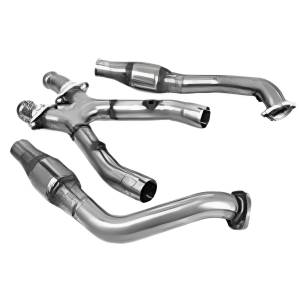 Bassani Ford Mustang 1999-2003 4.6L 2V 2-1/2" Cated X-Pipe (Manual)