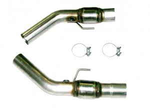 Exhaust - Bassani Exhaust - Bassani - Bassani Ford Mustang 2007-2009 5.4L 3" Catted Midpipes