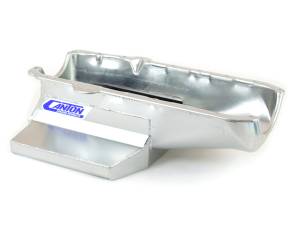 Canton Racing Products - Pre-1980 Small Block Chevy Shallow Circle Track 12" Long Sump Canton Race Oil Pan - Image 1