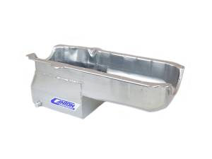 Canton Racing Products - Pre-1980 SBC Blocks With Left Side Dipstick Bracket Drag Racing Canton Race Oil Pan - Silver - Image 2