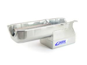 Canton Racing Products - SBC 1980-1985 With Right Side Dipstick Drag Race Canton  Race Oil Pan - Silver - Image 2