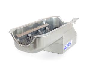 Canton Racing Products - SBC 1980-1985 With Right Side Dipstick Drag Race Canton  Race Oil Pan - Silver - Image 3