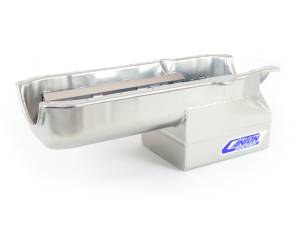 Canton Racing Products - SBC 1985-Newer Drag Race Canton  Race Oil Pan - Silver - Image 2