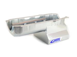 Canton Racing Products - Canton "T" Sump Drag Race Chevy SBC Pre-1980 Blocks Oil Pan - Silver - Image 2