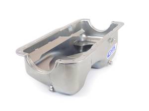 Canton Racing Products - Ford 289-302 Blocks Rear Sump Stock Eliminator Drag Race Oil Pan - Silver - Image 3