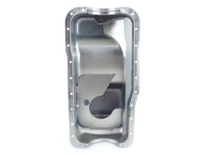 Canton Racing Products - Ford 289-302 Blocks Rear Sump Stock Eliminator Drag Race Oil Pan - Silver - Image 4