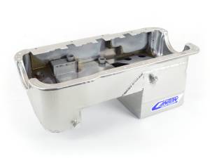 Canton Racing Products - Ford Fox Body 302 Block Rear Sump Drag Race Oil Pan - Silver - Image 2