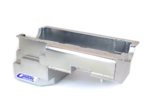 Canton Drag Race Oil Pans - Canton Ford Drag Race Pans - Canton Racing Products - Ford Fox Body 351W Block Drag Race Oil Pan - Canton - Silver