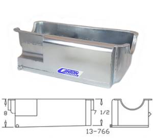 Canton Racing Products - Ford Flat Bottom Pro Power 429-460 Blocks Mid Sump Drag Race Oil Pan - Image 5