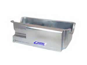 Canton Drag Race Oil Pans - Canton Ford Drag Race Pans - Canton Racing Products - Ford Flat Bottom Pro Power 429-460 Blocks Mid Sump Drag Race Oil Pan