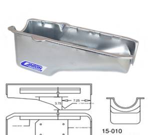 Canton Racing Products - Chevy 80-85 SBC blocks stock style Canton Oil Pan - Black - Image 5