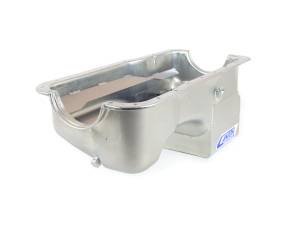 Canton Racing Products - Ford Mustang 289/302 Canton 7 Quart Deep Rear Sump Oil Pan w/ Scraper - Silver - Image 3