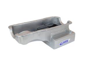 Canton Racing Products - Ford  289-302 Blocks Front Sump Road Race Oil Pan - Silver - Image 2