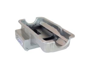 Canton Racing Products - Ford  289-302 Blocks Front Sump Road Race Oil Pan - Silver - Image 3