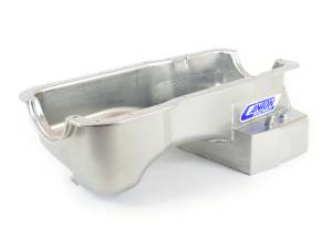 Canton Racing Products - Ford Mustang 289/302 Canton 7 Quart T-Style Rear Sump Oil Pan Black Powdercoated w/o Scraper - Image 2