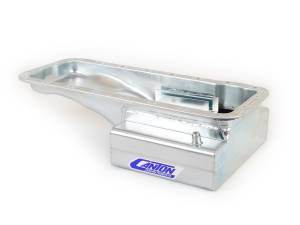 Canton Racing Products - Canton Ford 332-428 FE Front T Sump Road Racing Oil Pan - Black - Image 2