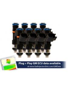 FIC 650cc High Z Flow Matched Fuel Injectors for LS Trucks (4.8L,5.3L,6.0L) 2007-2013 - Set of 8