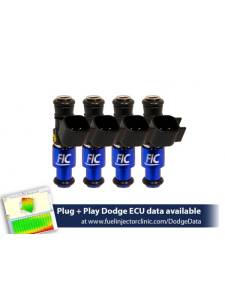 FIC 1440cc High Z Flow Matched Fuel Injectors for Dodge SRT-4 2003-2005 - Set of 4