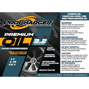 ATI/Procharger - ATI ProCharger I-1 Supercharger Oil Pack 3.2 oz. bottles, Set of 3 - Image 2