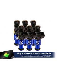 FIC 1200cc High Z Flow Matched Fuel Injectors for Nissan GTR R35 2009+ - Set of 6