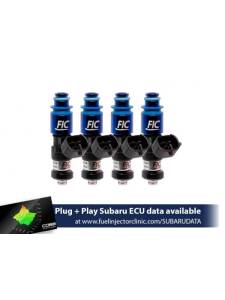 FIC Subaru Fuel Injectors - Subaru STI FIC Fuel Injectors - ASNU Fuel Injectors - FIC 2150cc High Z Flow Matched Fuel Injectors for Subaru WRX 02-14 & STI 07+ - Set of 4