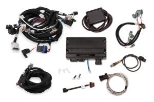 Holley Terminator X MPFI Controller Kit For GM LS2 LS6 Engines 24x Crank 1x Cam with DBC EV6 Injectors