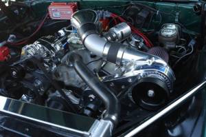 ATI/Procharger - Chevy SBC & BBC Procharger Serpentine HO Intercooled Kit with D-1X for Aftermarket EFI/Carb - Image 2