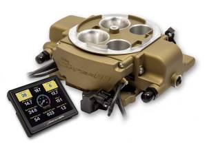 Holley - Holley Sniper EFI Quadrajet Self-Tuning Fuel Injection Master Kit - Classic Gold - Image 2