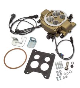Holley - Holley Sniper EFI Quadrajet Self-Tuning Fuel Injection Master Kit - Classic Gold - Image 4