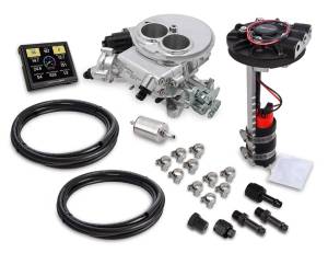 Holley - Holley Sniper EFI 2 BBL 2300 Drop-In Return Style Master Kit - Polished - Image 1